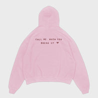 Call Me When You Break Up Hoodie Hoodie unisex detail view 2 | Dash Racegear — Comfy Call Me When You Break Up Hoodie – Perfect Layering Piece