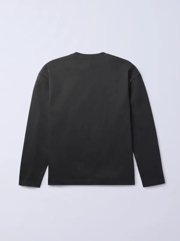 Jung Kook x Calvin Klein Racing Stripe T-Shirt Shirt unisex detail view 2 | Dash Racegear — A black long sleeve shirt with racing stripe design combining Calvin Klein branding and Jungkook influence.