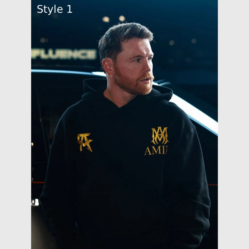 Canelo Álvarez Amiri Hoodie Hoodie unisex detail view 2 | Dash Racegear — Canelo Álvarez Amiri Fashion Hoodie