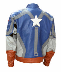 Captain America The First Avenger Jacket Jacket unisex detail view 3 | Dash Racegear — The First Avengers Captain America Leather Jacket