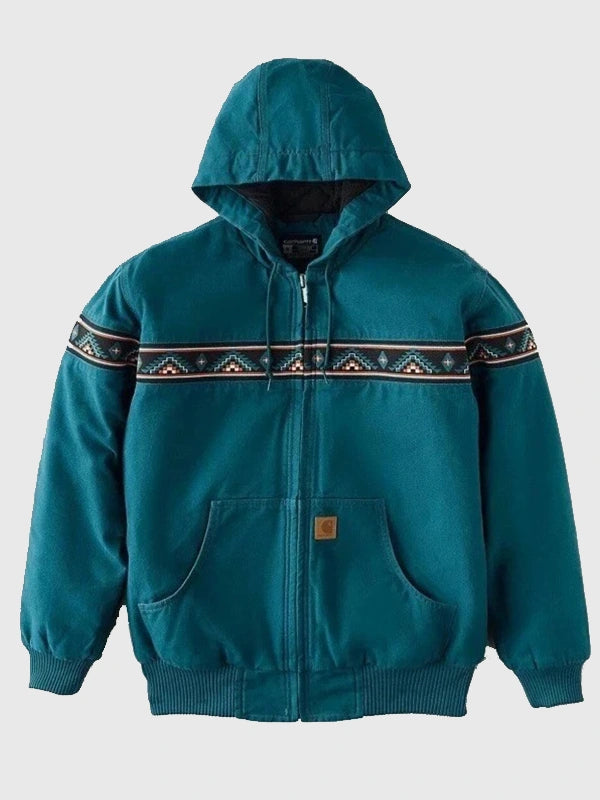 Carhartt 50th Anniversary Green Montana Jacket Jacket unisex detail view 2 | Dash Racegear — Carhartt Green Montana Jacket marking 50 years of legacy