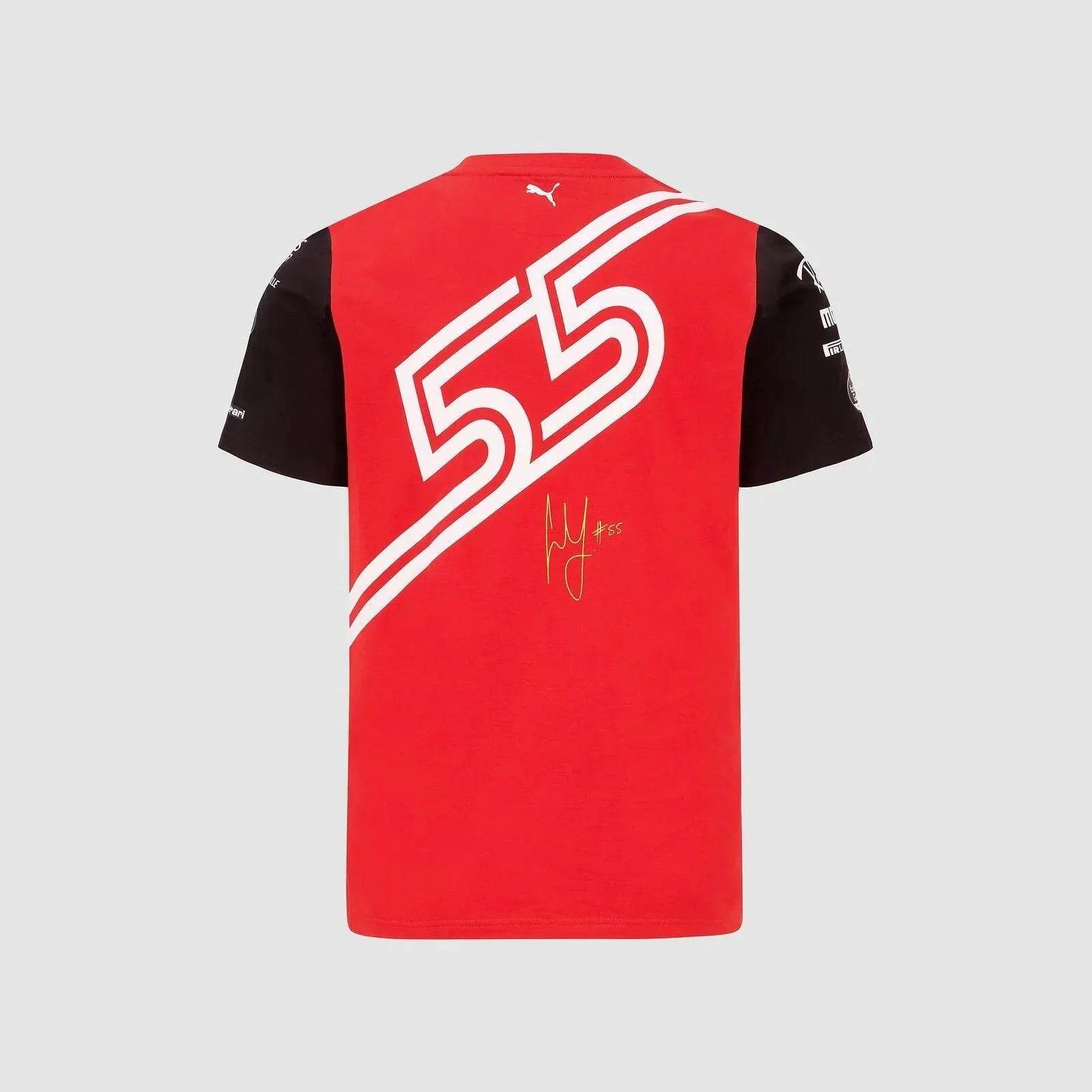 Scuderia Ferrari F1 Carlos Sainz Spanish GP T-shirt - Dash Racegear Store