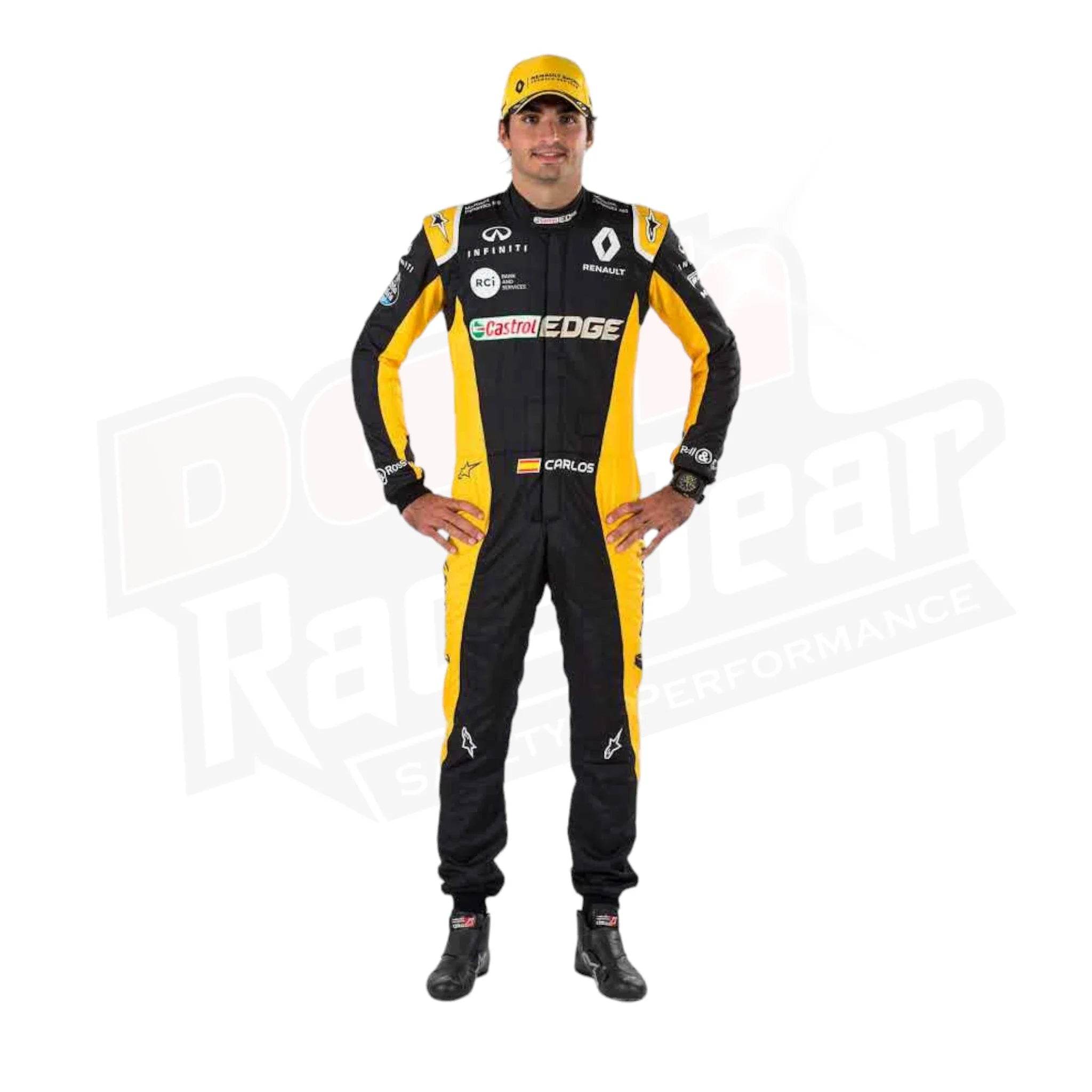 Carlos Sainz Renault 2017 F1 Race Suit USA GP - Dash Racegear Store