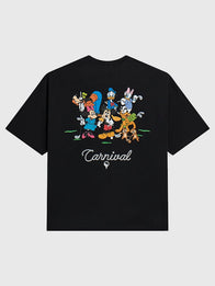 Carnival Golf x Disney Group Shot T-Shirt Shirt unisex detail view 3 | Dash Racegear — Carnival Golf 2026 Group Shot unisex tee combining lightweight comfort with iconic Disney-inspired graphics.