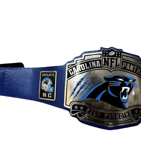 Carolina Panthers NFL Super Bowl Championship Title Belt - 4 | Dash Racegear