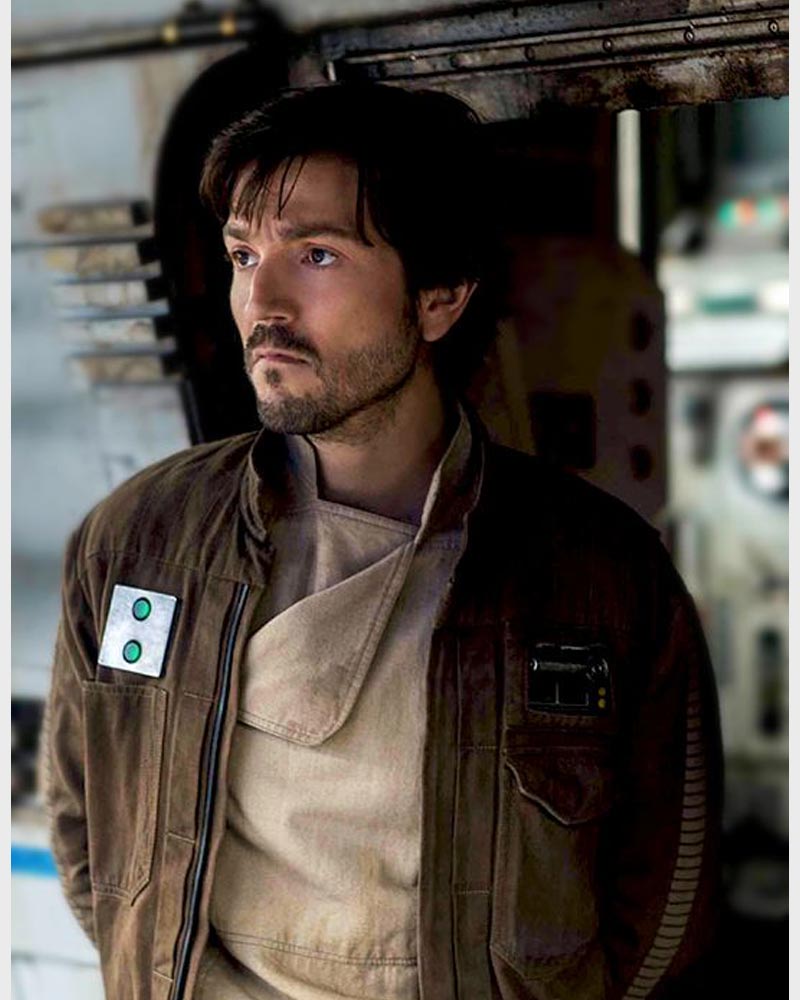 Rogue One A Star Wars Story Cassian Andor Jacket Jacket unisex detail view 4 | Dash Racegear — Rogue One Cassian Andor Brown Jacket