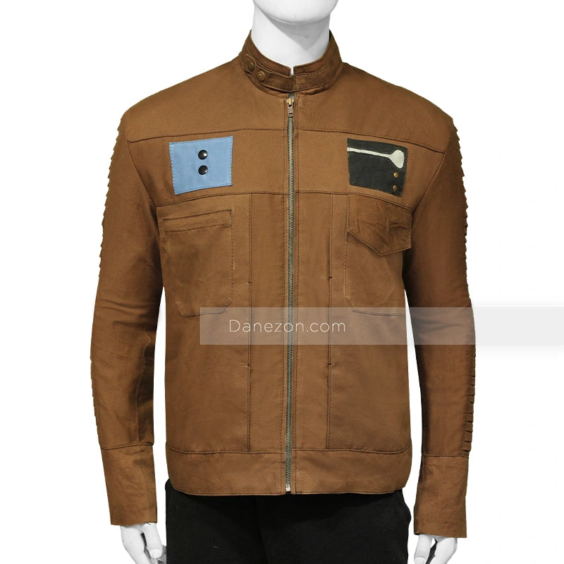 Rogue One A Star Wars Story Cassian Andor Jacket Jacket unisex detail view 5 | Dash Racegear — Diego Luna Rogue One A Star Wars brown jacket