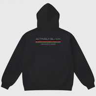 Actively Black x Cecil Williams Hoodie Hoodie unisex detail view 2 | Dash Racegear — Actively Black Cecil Williams Signature Hoodie
