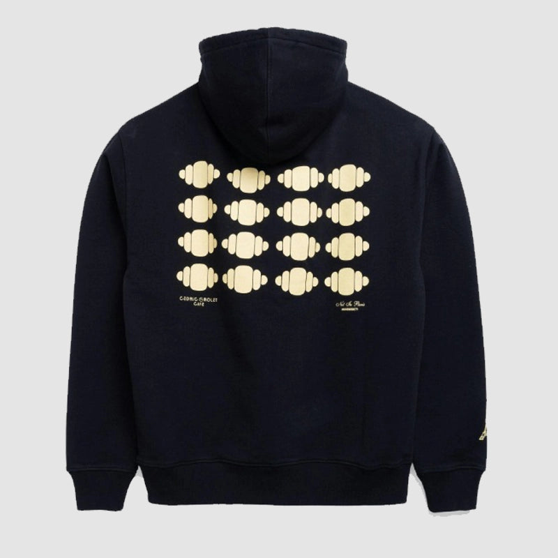 Cedric Grolet Black Hoodie Hoodie unisex detail view 2 | Dash Racegear — Classic Black Hoodie – Cedric Grolet Inspired Fashion