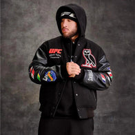 OVO x UFC Championship Varsity Jacket Varsity Jacket unisex detail view 2 | Dash Racegear — Varsity Style – OVO x UFC Championship Outerwear