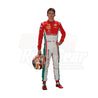 Charles Leclerc 2017 Formula 2 Race Suit Prema Powert eam - 4X - Large / Euro 66