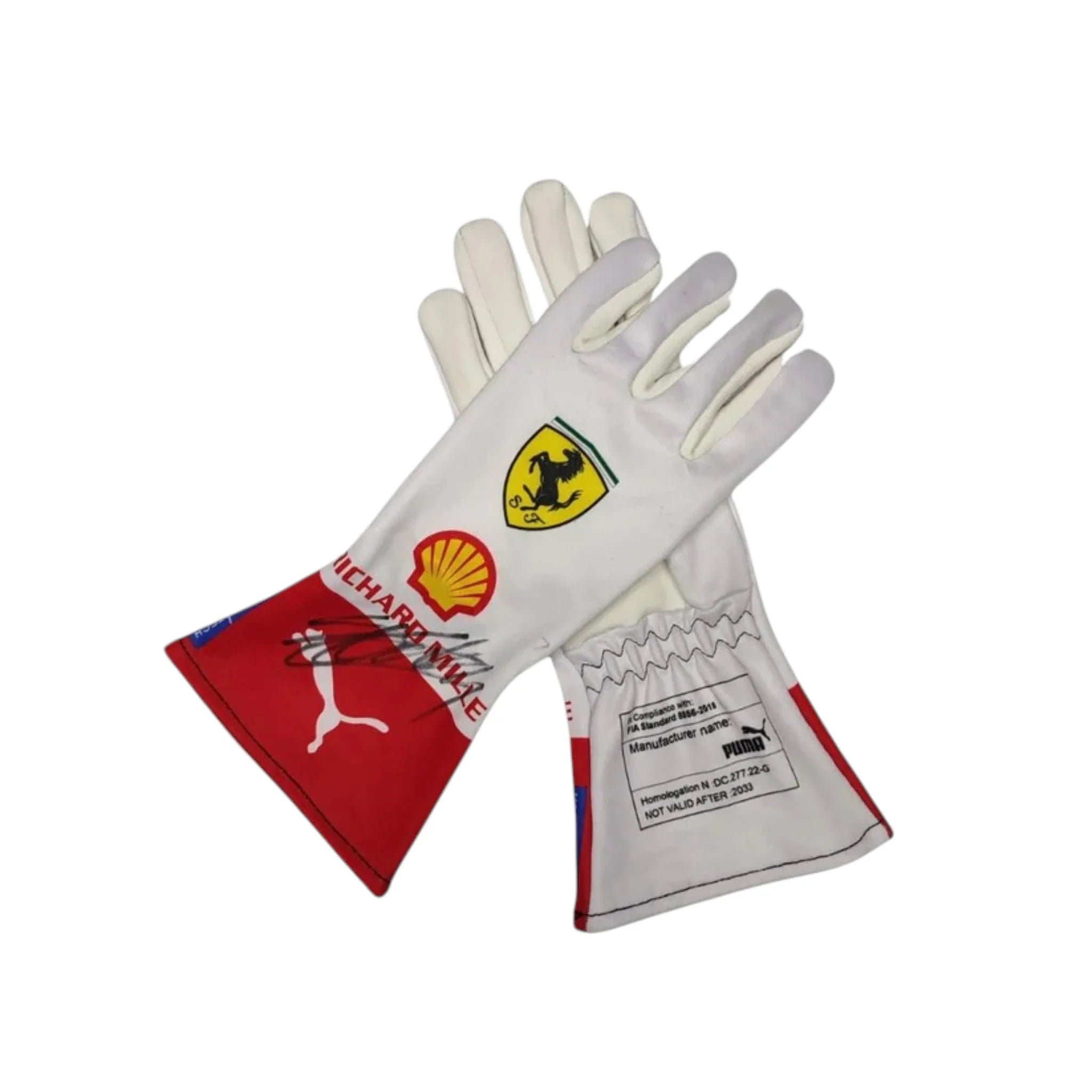 Charles Leclerc 2023 Ferrari Monaco GP F1 Racing Gloves