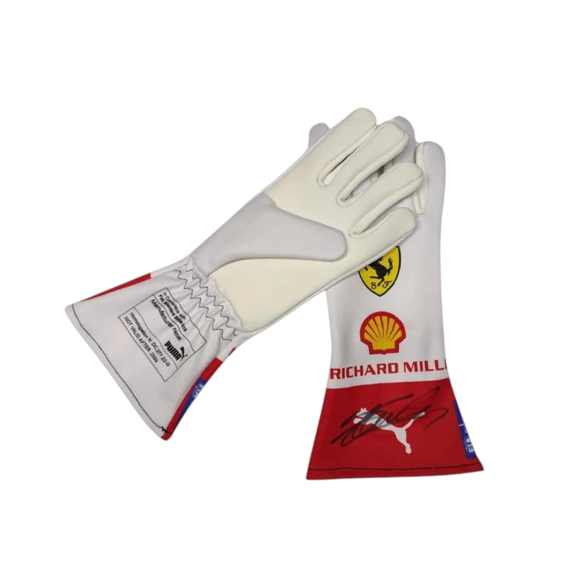 Charles Leclerc 2023 Ferrari Monaco GP F1 Racing Gloves