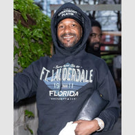 Charleston White Philadelphia Hoodie Hoodie unisex front product view | Dash Racegear — Philadelphia Hoodie by Charleston White – Trendy Graphic Apparel