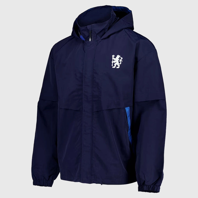 Chelsea Windbreaker Jacket Jacket unisex detail view 2 | Dash Racegear — Chelsea FC Training Windbreaker Jacket New Arrival 2025