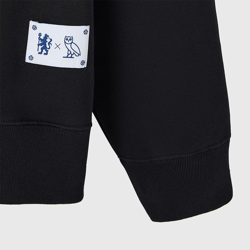 Chelsea X OVO Rugby Top Shirt Shirt unisex detail view 9 | Dash Racegear — Chelsea x OVO rugby top shirt fusing classic pitch style with modern swagger