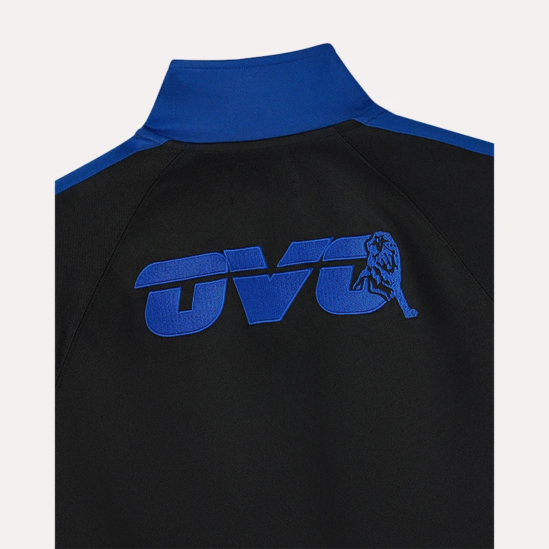 OVO x Chelsea FC Track Jacket Jacket unisex detail view 8 | Dash Racegear — All-black OVO Chelsea FC track jacket for streetwear lovers