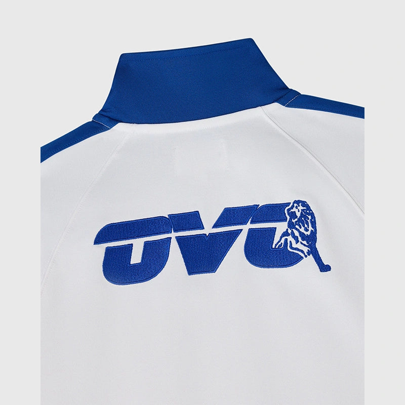 OVO x Chelsea FC Track Jacket Jacket unisex detail view 7 | Dash Racegear — Limited edition white track jacket by OVO x Chelsea FC