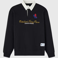 Chelsea X OVO Rugby Top Shirt Shirt unisex detail view 3 | Dash Racegear — A fresh spin on tradition: Chelsea x OVO rugby shirt with premium attitude