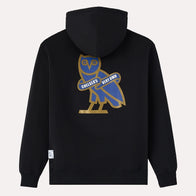 OVO x Chelsea FC Black Hoodie Hoodie unisex detail view 2 | Dash Racegear — OVO Chelsea FC black hoodie combining football and fashion