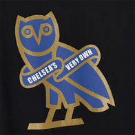 OVO x Chelsea FC Icon T-Shirt Shirt unisex detail view 7 | Dash Racegear — Clean and iconic: Chelsea FC x OVO tee with co-branded energy