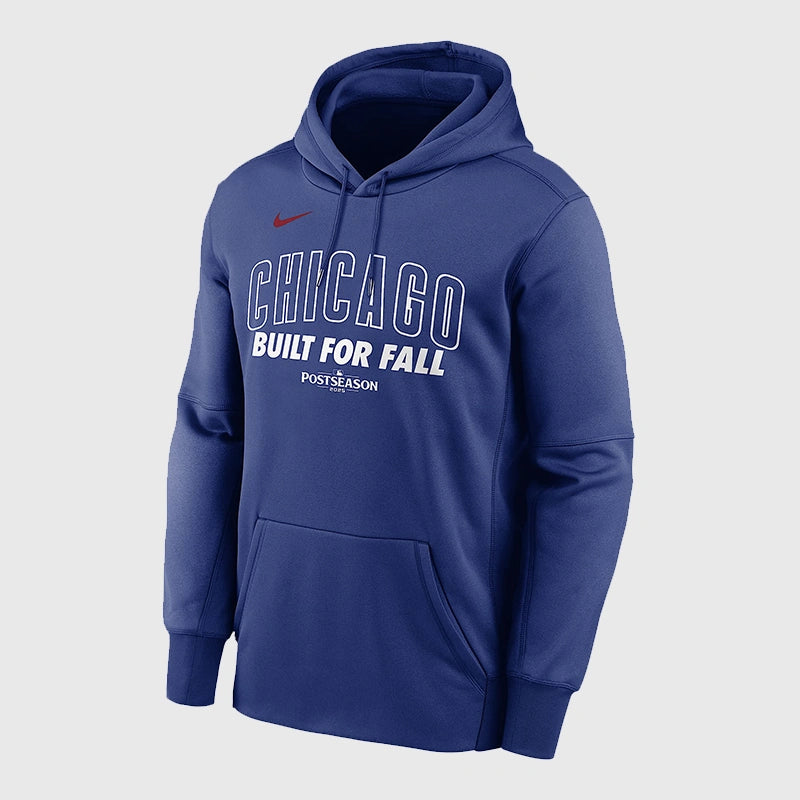 Chicago Cubs 2025 Postseason Hoodie Hoodie unisex front product view | Dash Racegear — Warm 2025 Postseason hoodie inspired by Chicago Cubs team spirit