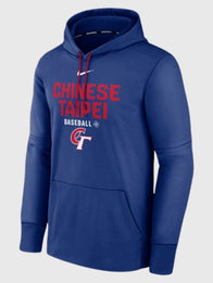 Chinese Taipei 2026 World Baseball Classic Hoodie Hoodie unisex detail view 2 | Dash Racegear — Navy Chinese Taipei Baseball Nike 2026 World Baseball Classic Therma Hoodie, soft and breathable for game days.