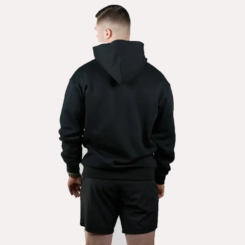 Christ is King Hoodie Hoodie unisex detail view 3 | Dash Racegear — unisex christ is king hoodie