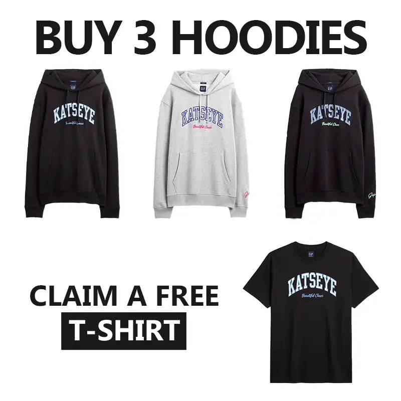 Gap Katseye Black Hoodie Hoodie unisex detail view 5 | Dash Racegear — Bundle Deals