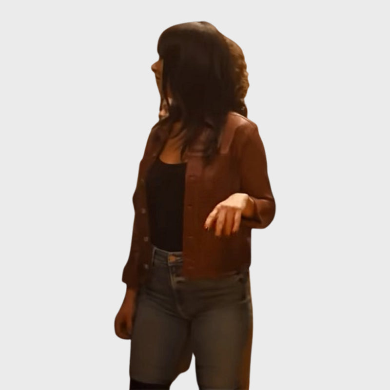 Opus 2025 Clara Armstrong Leather Jacket Leather Jacket unisex detail view 5 | Dash Racegear — Clara Armstrong Leather Jacket – Trendy Opus 2025 Outfit