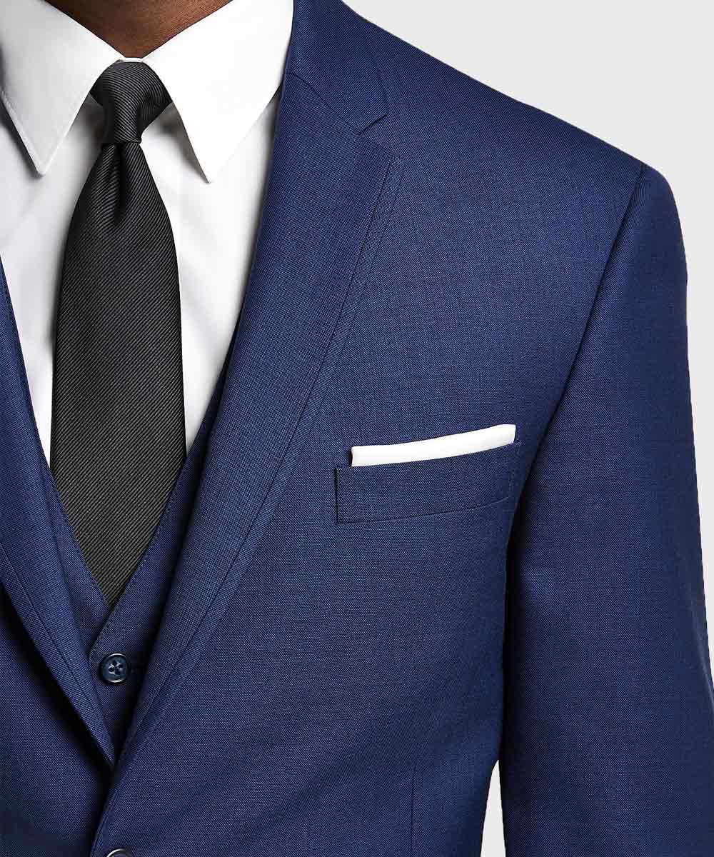 Mens Blue Suit Fashion Apparel men detail view 3 | Dash Racegear — Mens Blue Suit