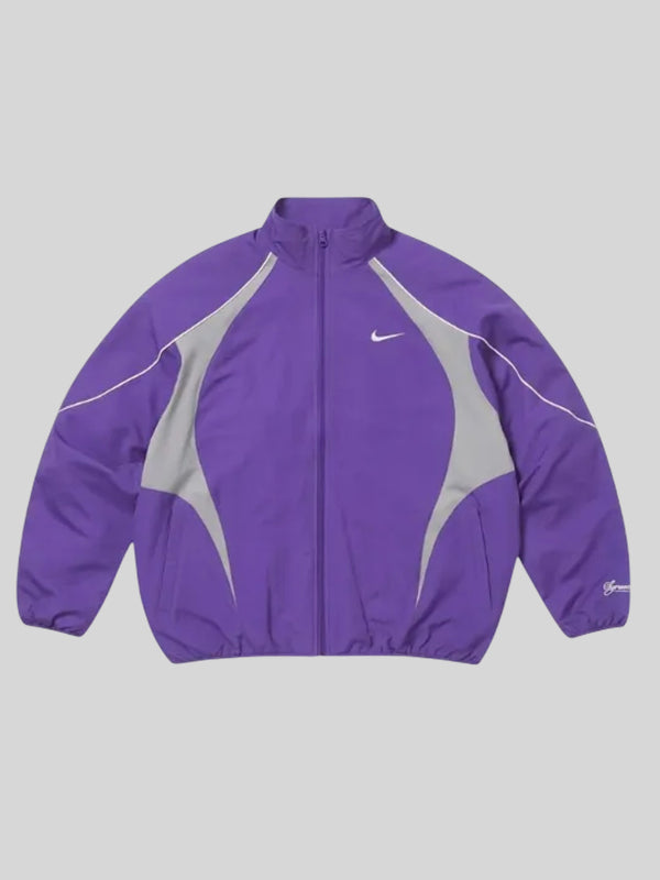 2026 Coachella Billie Eilish Jacket Jacket unisex detail view 4 | Dash Racegear — Coachella 2026 purple jacket inspired by Billie Eilish, bold fashion piece with modern edgy aesthetic.