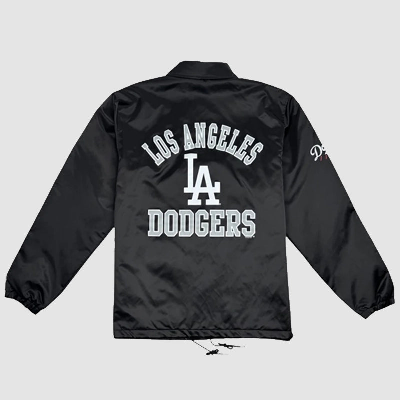 Los Angeles Dodgers Starter Coaches Jacket Jacket unisex detail view 2 | Dash Racegear — Authentic Los Angeles Dodgers fan jacket by Starter