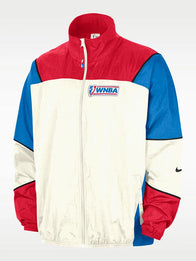 WNBA Legends Nike Basketball Jacket Jacket unisex front product view | Dash Racegear — WNBA x Nike Legends full-zip lightweight track jacket, sleek sporty fit for everyday basketball style.