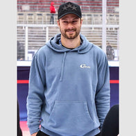 Columbus Blue Jackets Avalon Hoodie Jacket unisex front product view | Dash Racegear — Columbus Blue Jackets Avalon Hoodie
