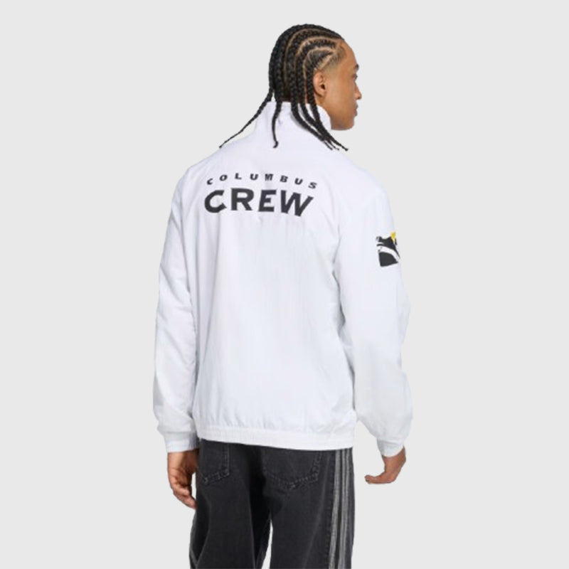 Columbus Crew 2025 Archive Anthem Jacket Jacket unisex detail view 4 | Dash Racegear — 2025 Columbus Crew jacket blending vintage vibes and modern edge