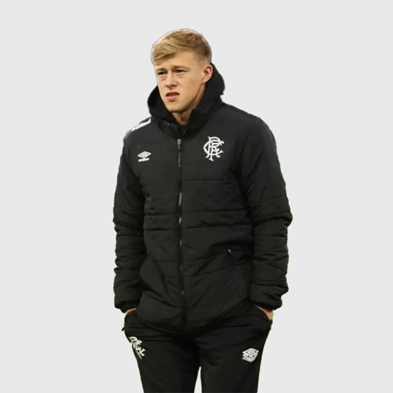 Connor Barron UEFA Europa League 2025/26 Black Jacket Jacket unisex detail view 3 | Dash Racegear — Europa League 2025/26 Connor Barron black jacket for fans