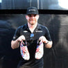 2022 Conor Daly Ed Carpenter Racing IndyCar Boots