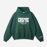 Dash Racegear Graphic Vibes Cosmic Hoodie Hoodie unisex front product view | Dash Racegear — Cosmic Universe Hoodie – Stylish & Comfortable Fit