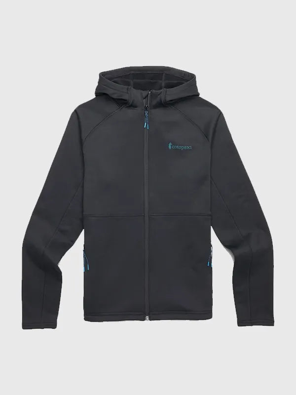 Cotopaxi Tempa Fleece Hooded Jacket Jacket unisex detail view 3 | Dash Racegear — Cotopaxi Tempa fleece jacket 2026 with hood, great for active wear and cool weather.
