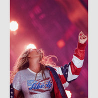 Beyonce Michael Hoban American Flag Jacket Jacket unisex detail view 2 | Dash Racegear — American Flag Jacket Worn by Beyoncé, Michael Hoban Design