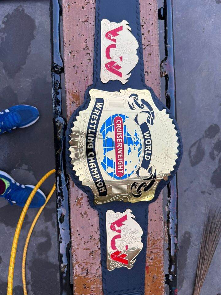 Cruiserweight World Championship Wrestling Entertainment Inspired Belt - 4 | Dash Racegear