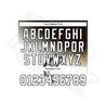 Custom Stitched White & Black - Old Gold 3D Rainbow Trout Fishing Hoodie