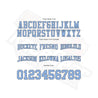 Custom Stitched White & Light Blue-Steel Gray Football Pullover Hoodie - Dash Racegear Store