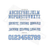 Custom Stitched White & Light Blue - Steel Gray Football Pullover Hoodie