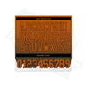 Custom Texas Orange & Black Fade Sports Hoodie