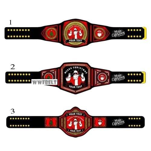 Customized Christmas Championship Inspired Title Belt - 1 | Dash Racegear