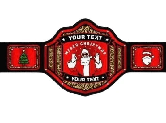 Customized Christmas Championship Inspired Title Belt - 4 | Dash Racegear