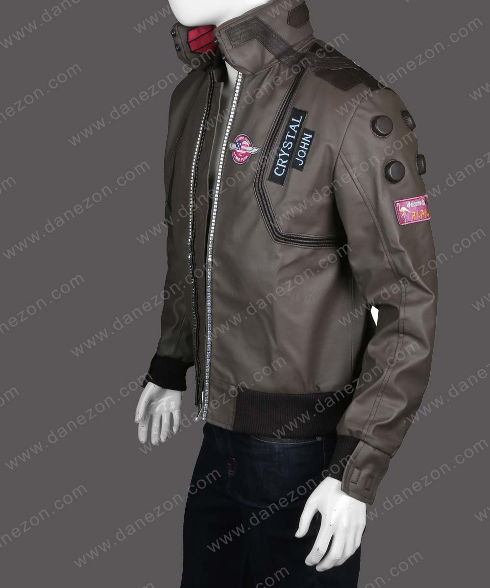 Cyberpunk 2077 Jacket for Sale Jacket unisex detail view 4 | Dash Racegear — Cyberpunk 2077 Video Game Jacket for Sale