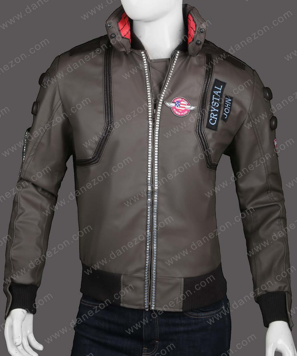 Cyberpunk 2077 Jacket for Sale Jacket unisex front product view | Dash Racegear — Cyberpunk 2077 Jacket